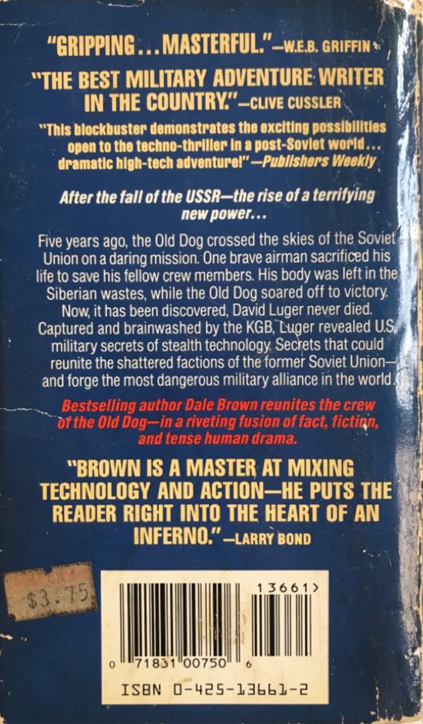 Night of The Hawk - Dale Brown (Berkley - eBook) book collectible [Barcode 9780425136614] - Main Image 2