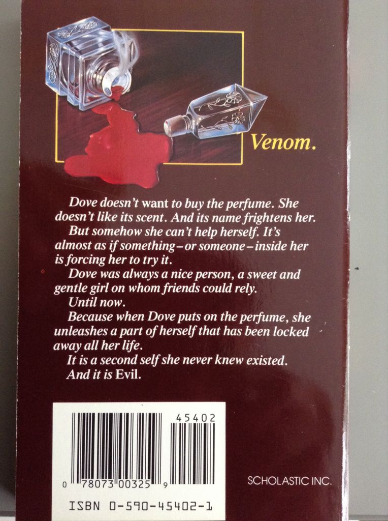 The Perfume - Caroline B. Cooney (Scholastic - Paperback) book collectible [Barcode 9780590454025] - Main Image 2