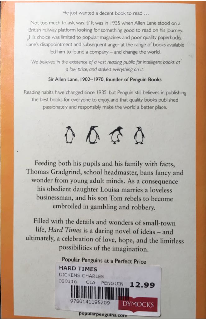 Hard Times  book collectible [Barcode 9780141195209] - Main Image 2