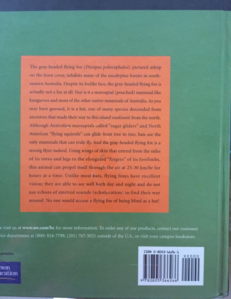 Biology - Neil A. Campbell (Benjamin Cummings - Hardcover) book collectible [Barcode 9780805366266] - Main Image 2