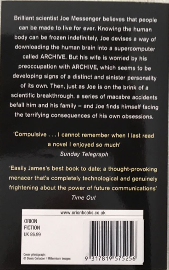 Host - Peter James (Orion Books - Paperback) book collectible [Barcode 9781407239484] - Main Image 2