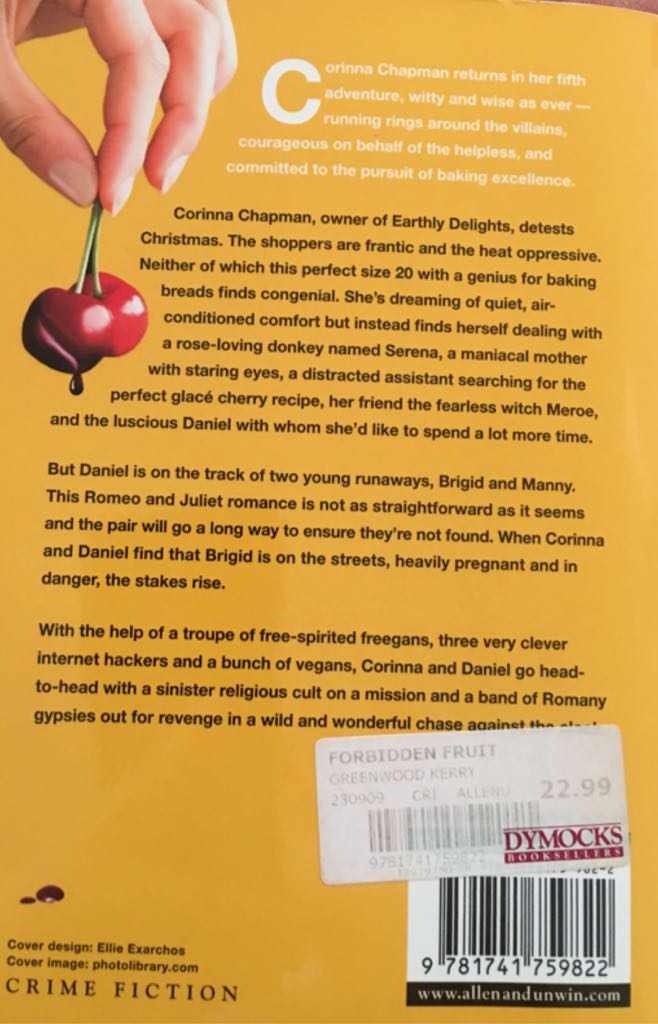 Forbidden Fruit - Kerry Greenwood (Allen & Unwin - Paperback) book collectible [Barcode 9781741759822] - Main Image 2