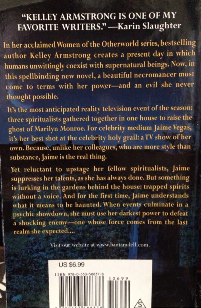 No Humans Involved - Kelley Armstrong (Bantam Books - Paperback) book collectible [Barcode 9780553588378] - Main Image 2