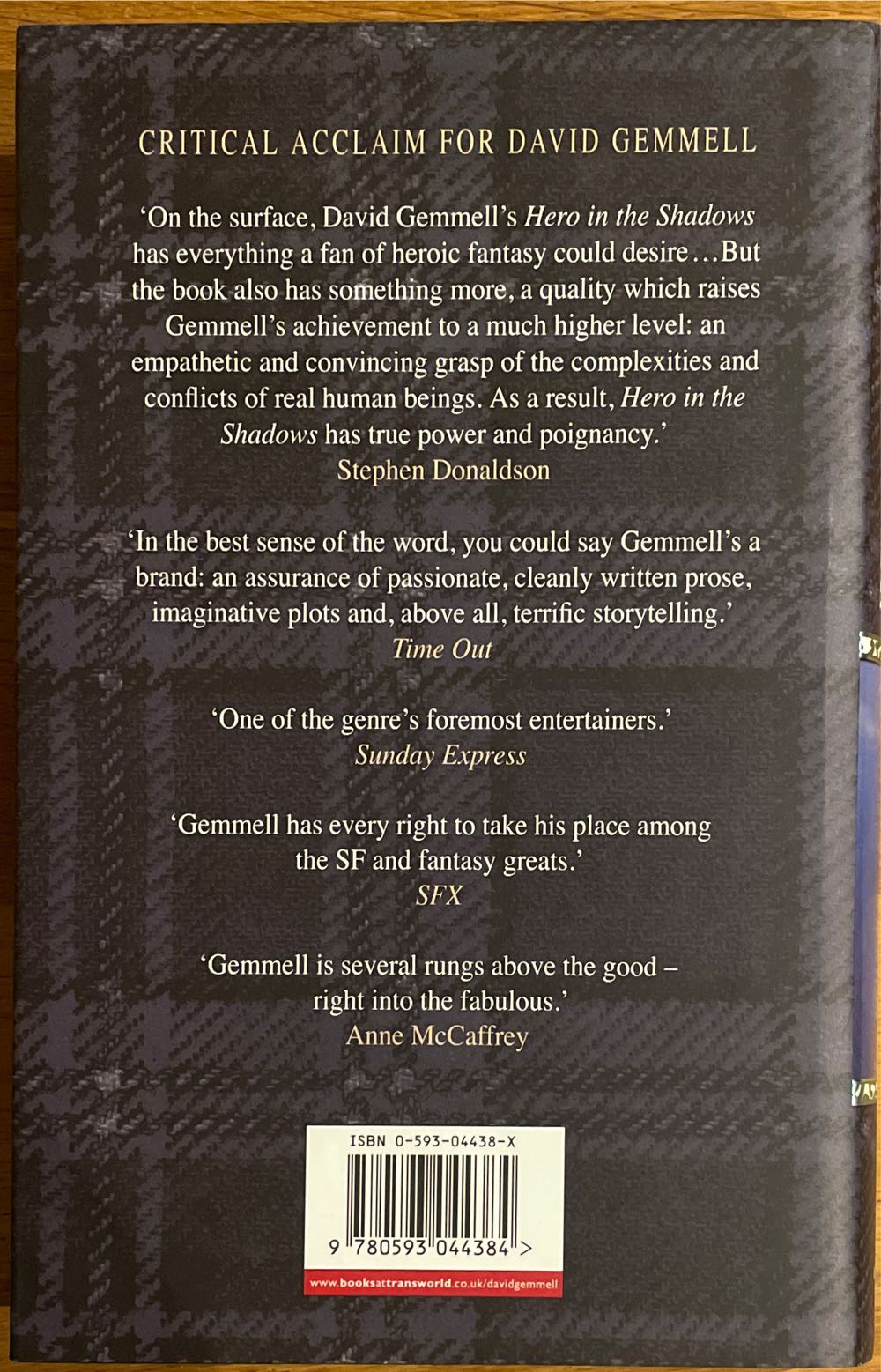 Ravenheart - David A. Gemmell (Bantam Press - Hardcover) book collectible [Barcode 9780593044384] - Main Image 2