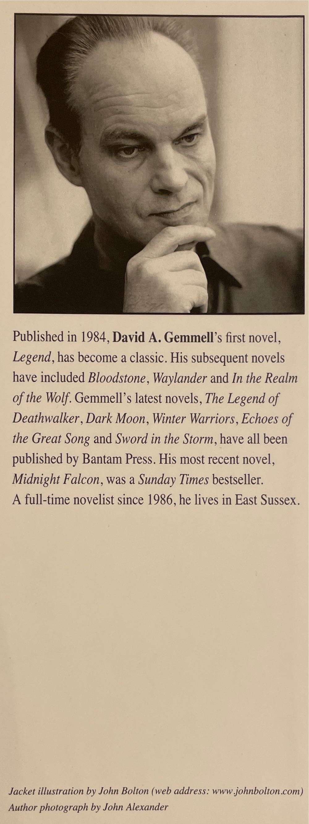 Hero in the Shadows - David Gemmell (Bantam Press - Hardcover) book collectible [Barcode 9780593044353] - Main Image 4