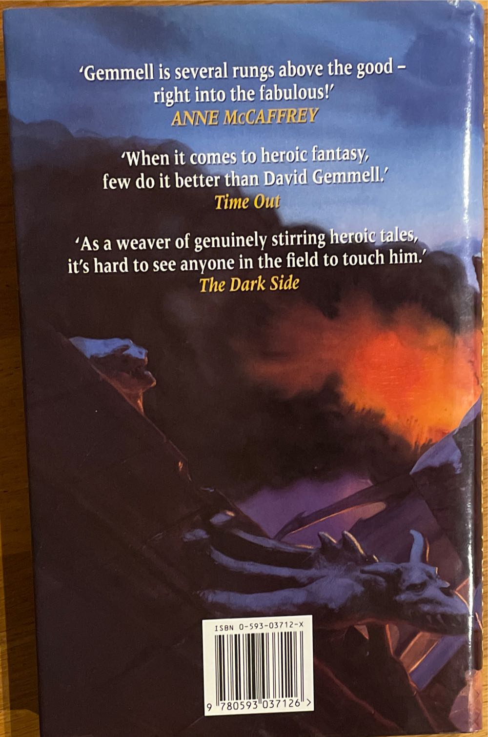 Winter Warriors - David Gemmell (Bantam Press, Limited - Hardcover) book collectible [Barcode 9780593037126] - Main Image 2