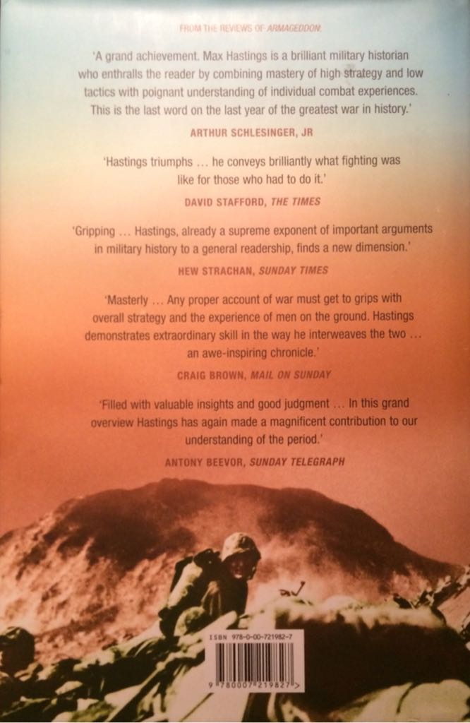 Nemesis - Max Hastings (Harper Press - Hardcover) book collectible [Barcode 9780007219827] - Main Image 2