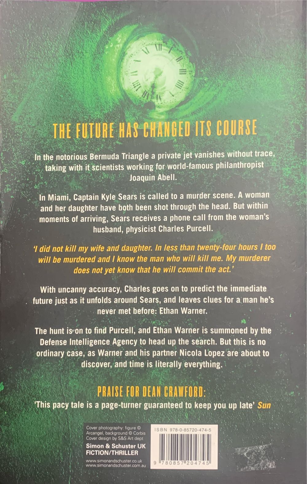 Apocalypse - Dean Crawford (Simon & Schuster - Trade Paperback) book collectible [Barcode 9780857204745] - Main Image 2