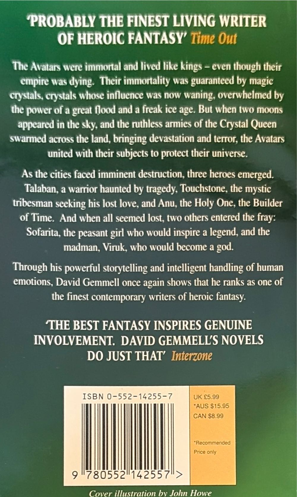 Echoes of the Great Song - David Gemmell (Corgi Books - Paperback) book collectible [Barcode 9780552142557] - Main Image 2