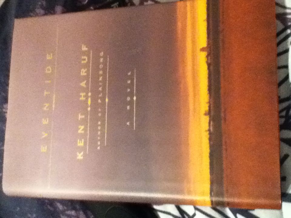 Eventide - Kent Haruf (Alfred A Knopf - Hardcover) book collectible [Barcode 9780375411588] - Main Image 1