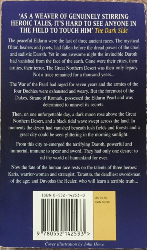 Dark Moon - David Gemmell (Corgi - Paperback) book collectible [Barcode 9780552142533] - Main Image 2