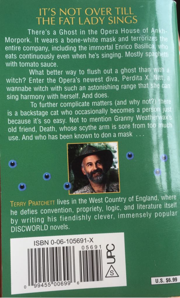 Maskerade - Terry Pratchett (HarperTorch - Paperback) book collectible - Main Image 2