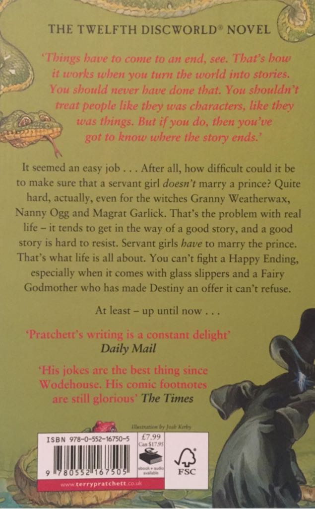 Witches Abroad - Terry Pratchett (Corgi Books - Paperback) book collectible [Barcode 9780552167505] - Main Image 2