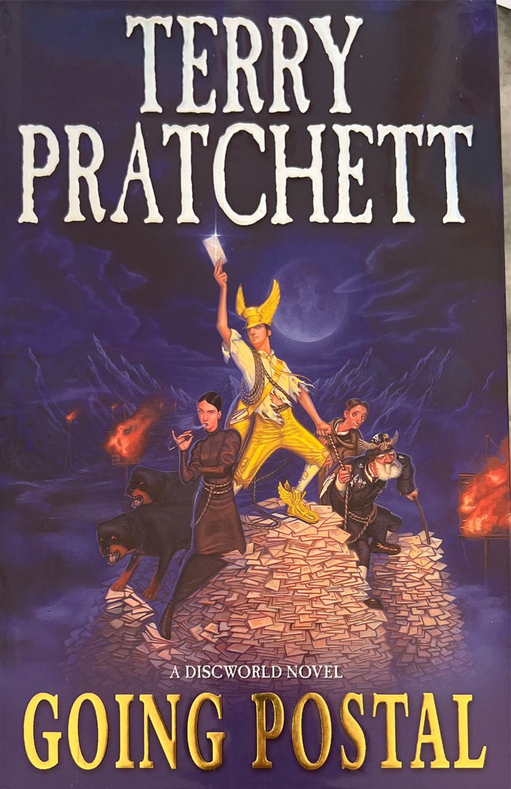 Going Postal - Terry Pratchett (Corgi Books - Hardcover) book collectible [Barcode 9780385603423] - Main Image 3