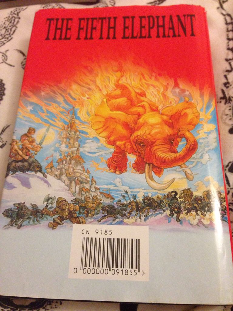 The Fifth Elephant  (Doubleday - Hardcover) book collectible - Main Image 2