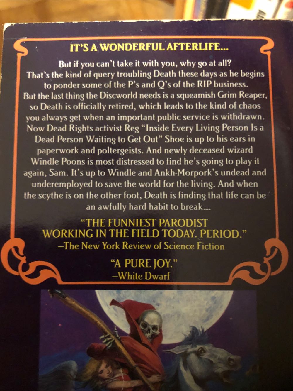 Reaper Man - Terry Pratchett (Roc - Paperback) book collectible [Barcode 9780451451682] - Main Image 2