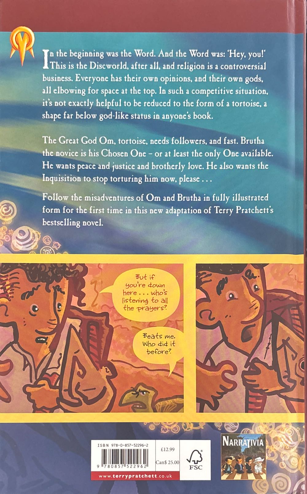 Small Gods - Terry Pratchett (Transworld Publishers - Hardcover) book collectible [Barcode 9780857522962] - Main Image 2