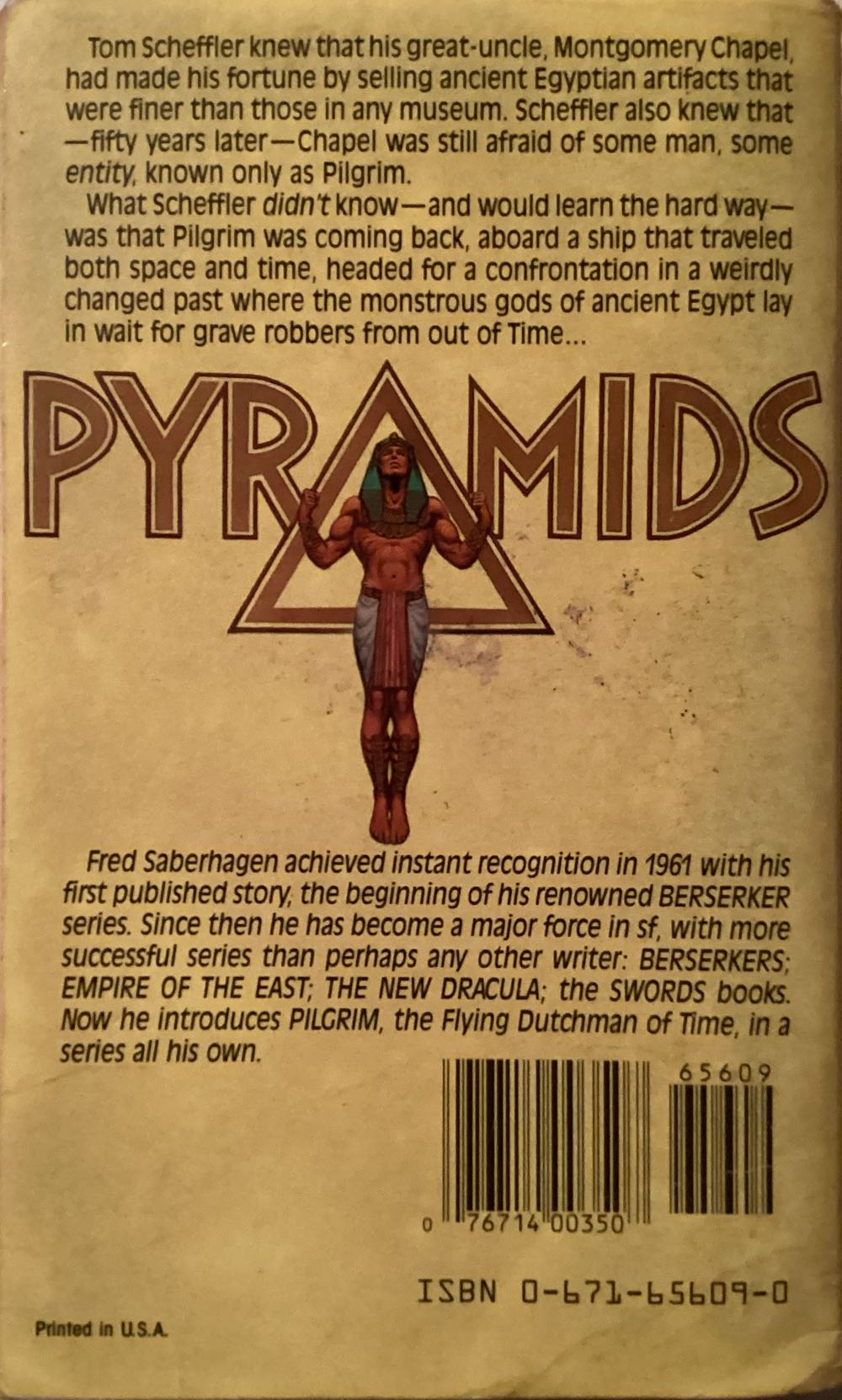 Pyramids - Fred Saberhagen (A Baen Book - Paperback) book collectible [Barcode 9780671656096] - Main Image 2