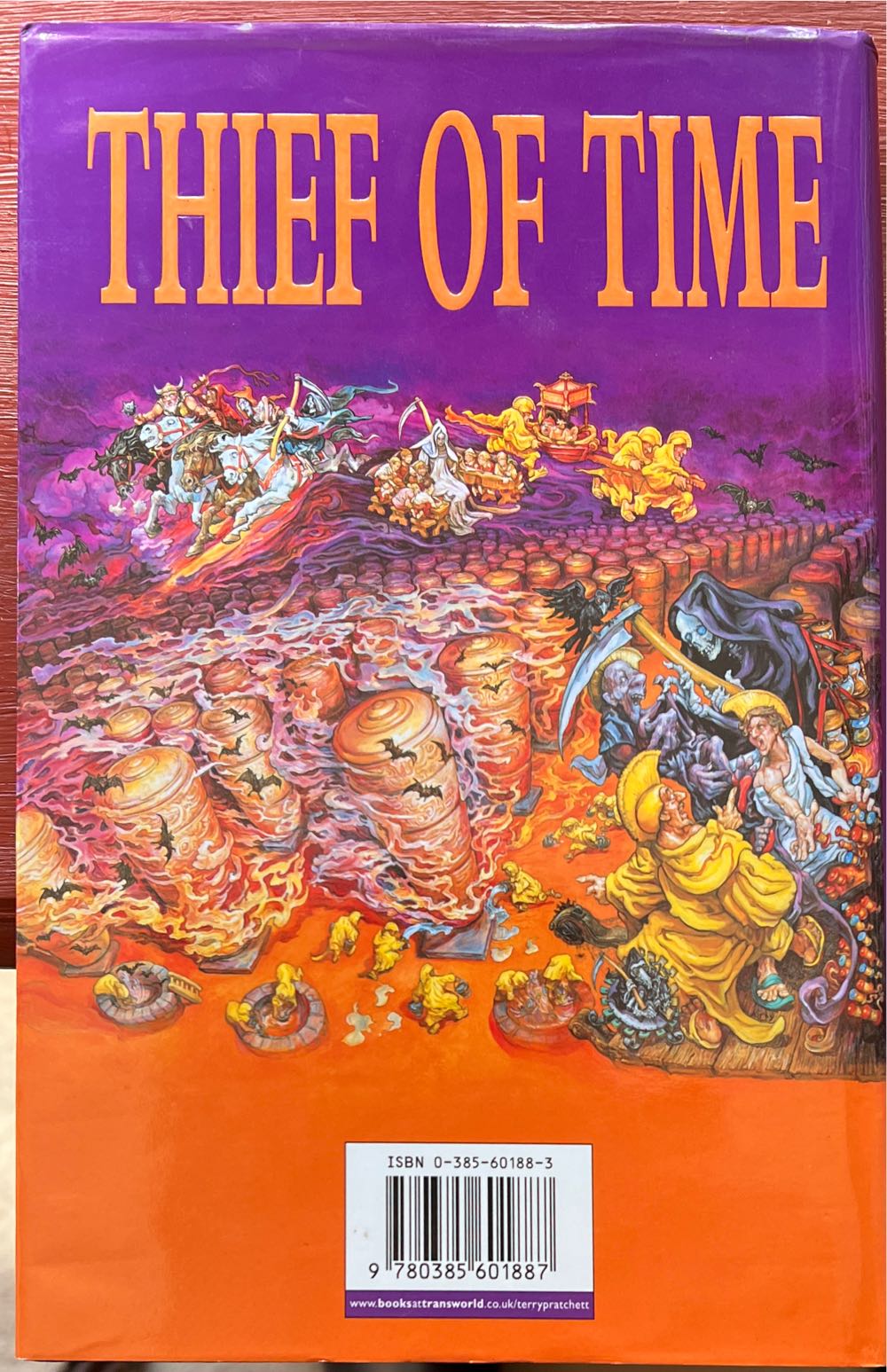 Thief Of Time - Terry Pratchett (Corgi Books - Hardcover) book collectible [Barcode 9780385601887] - Main Image 2
