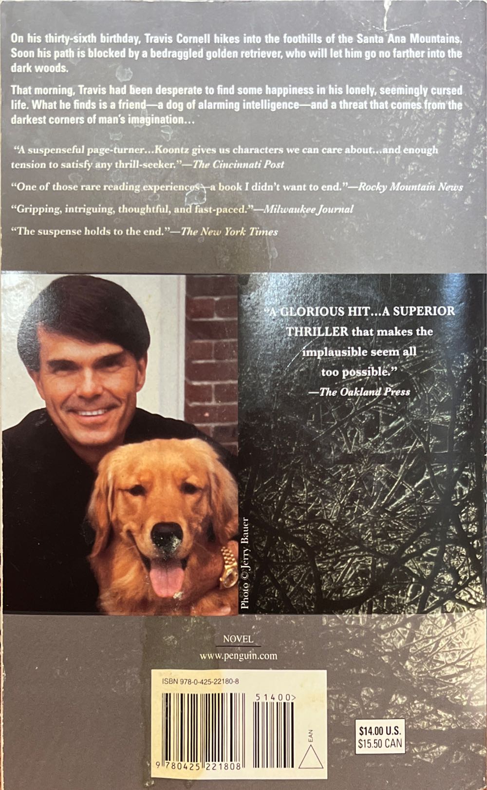 Watchers - Dean Koontz (Berkley Trade - Trade Paperback) book collectible [Barcode 9780425221808] - Main Image 2