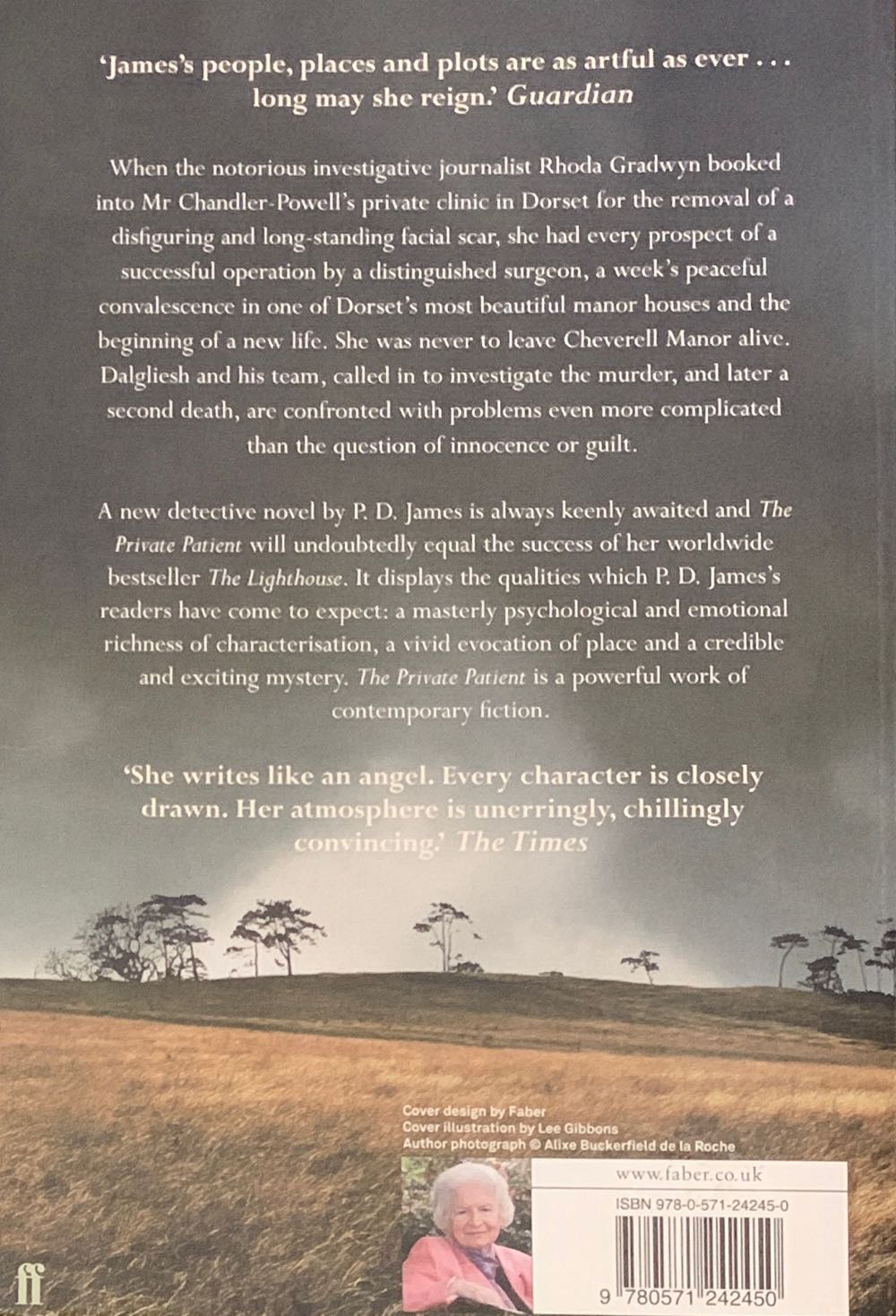 The Private Patient - PD James (Faber & Faber - Trade Paperback) book collectible [Barcode 9780571242450] - Main Image 2