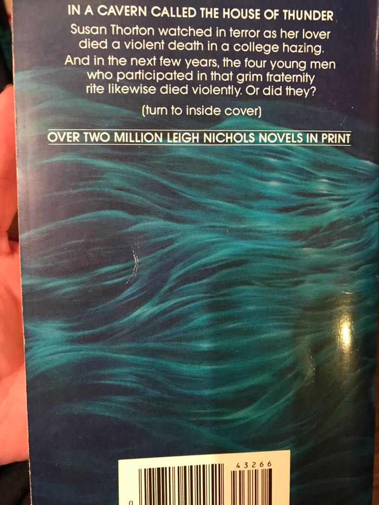 The House of Thunder - Leigh Nichols | Dean Koontz (Pocket - Paperback) book collectible [Barcode 9780671432669] - Main Image 2