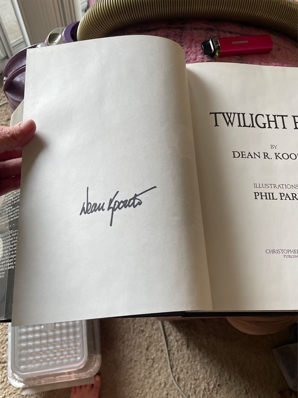 Twilight eyes - Dean Koontz (Land Of Enchantment - Hardcover) book collectible [Barcode 9780960382842] - Main Image 3
