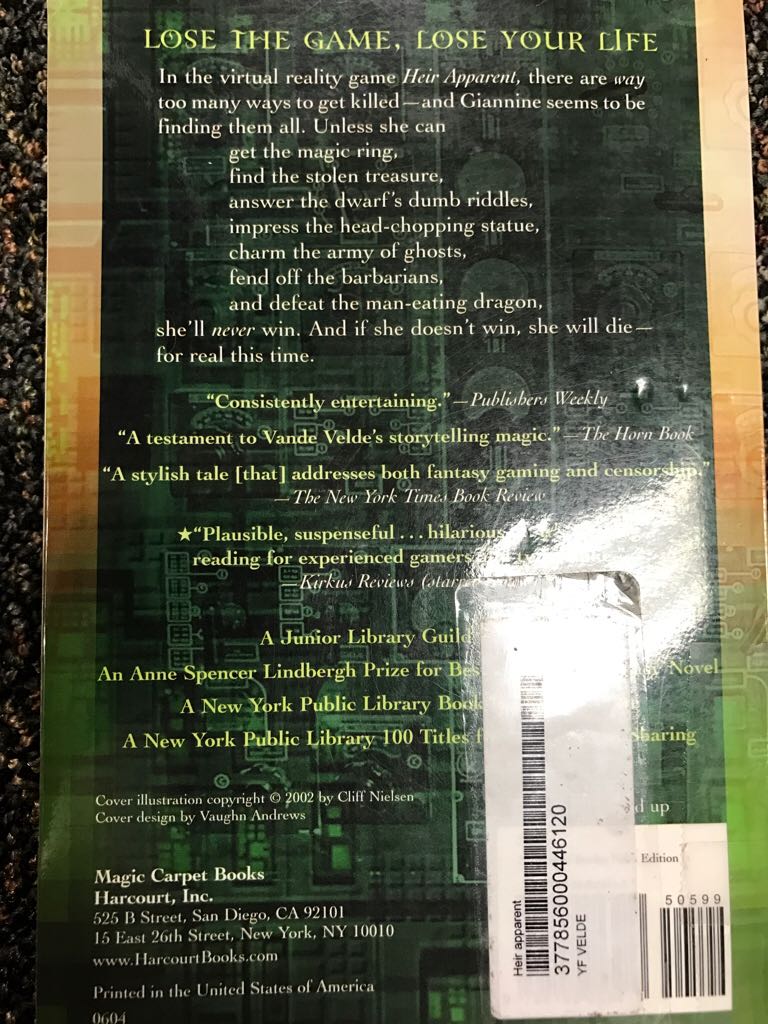 Heir Apparent  book collectible - Main Image 2