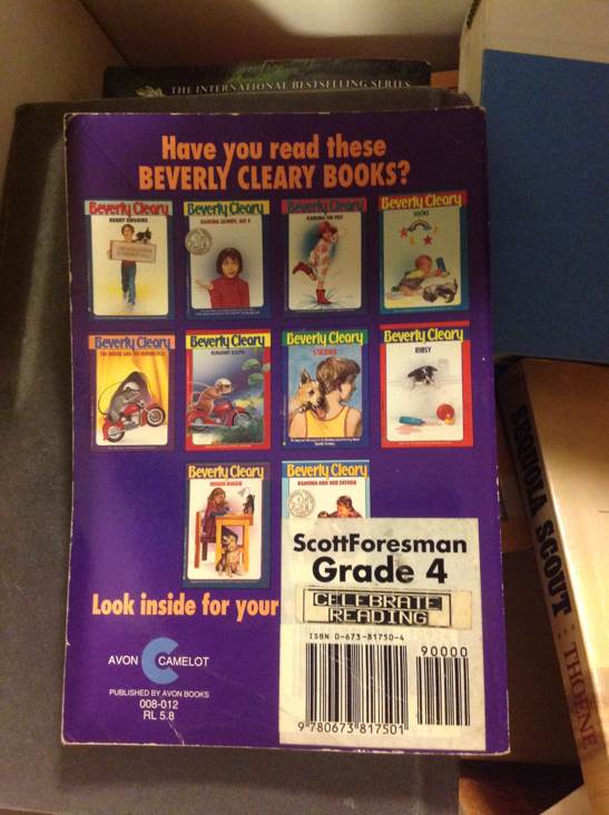 the mouse and the motorcycle - Beverly Cleary book collectible [Barcode 9780673817501] - Main Image 2