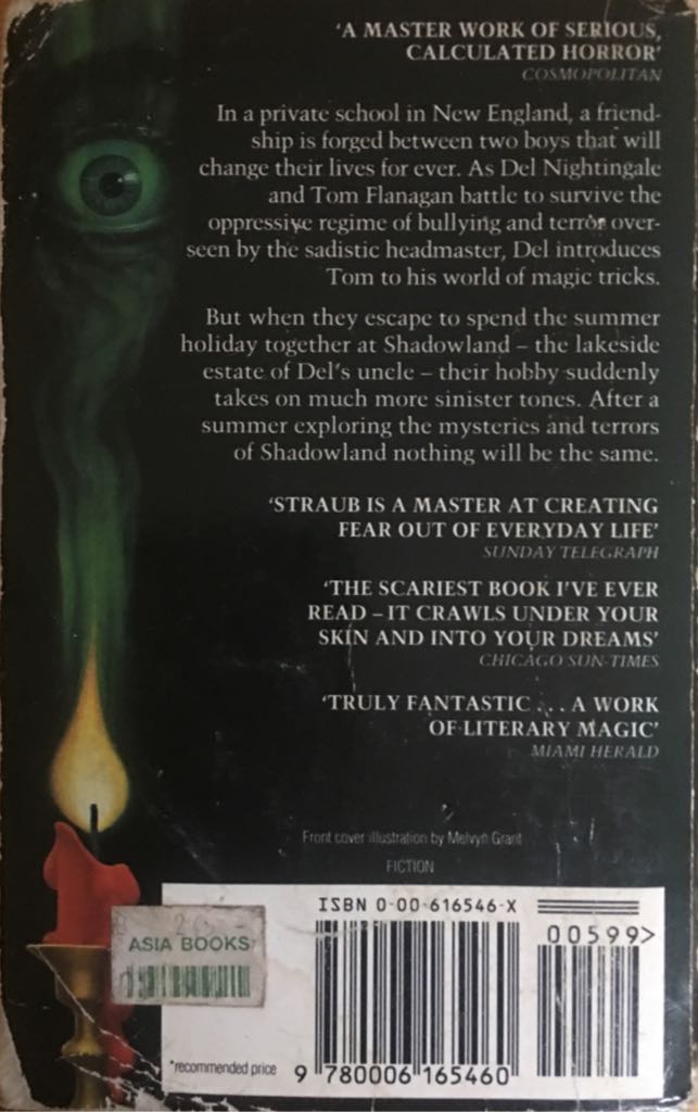 Shadowland - Peter Straub (HarperCollins UK) book collectible [Barcode 9780006165460] - Main Image 2