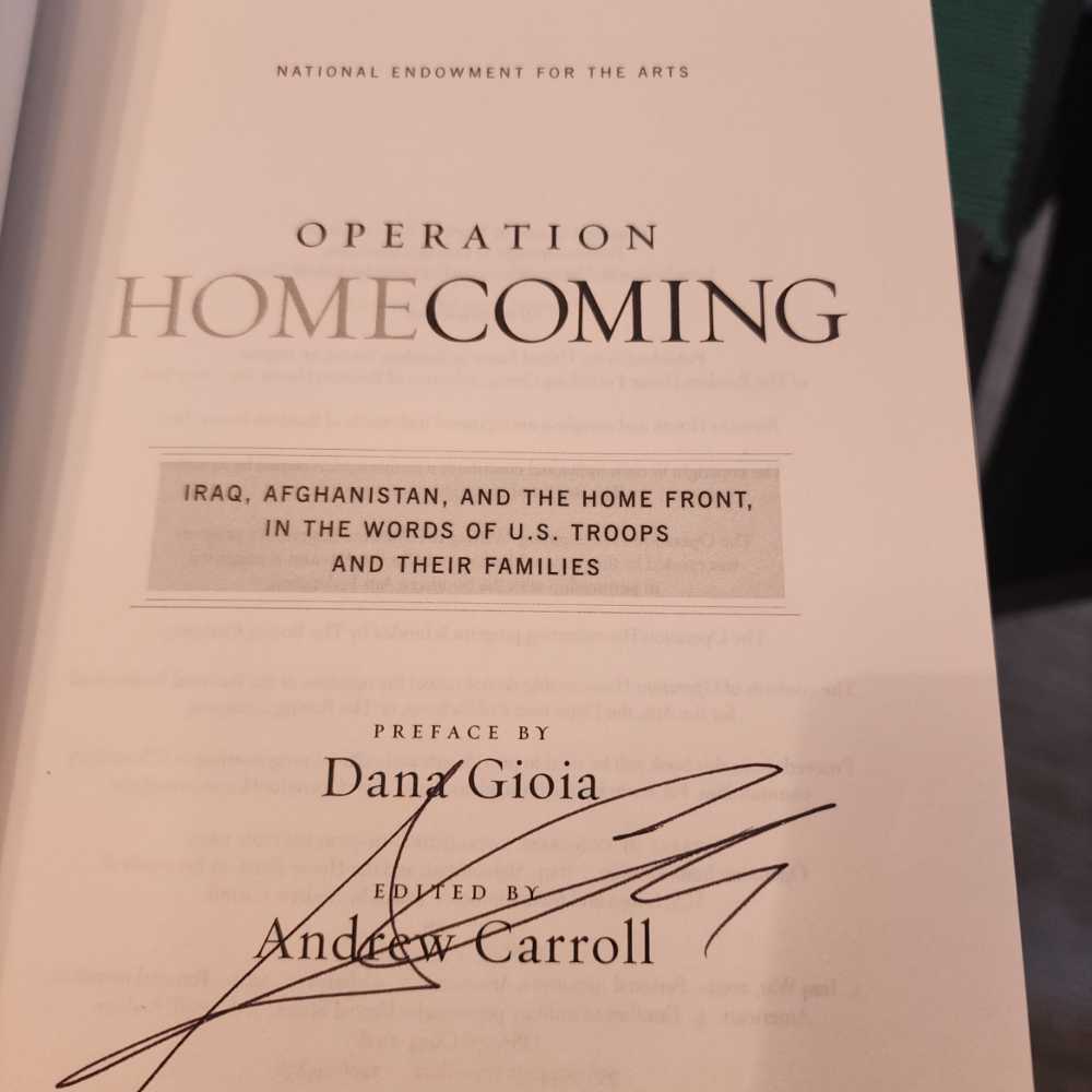 Operation Homecoming Iraq, Afghanistan, and the Home Front, in the Words of U.S. Troops and Their Families - Andrew Carroll (A Random House - Hardcover) book collectible [Barcode 9781400065622] - Main Image 3
