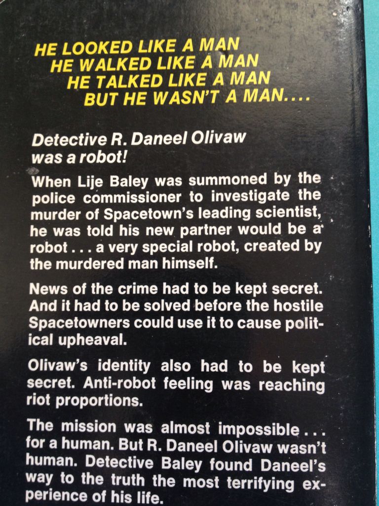 The Caves of Steel - Issac Asimov (Paperback) book collectible - Main Image 2