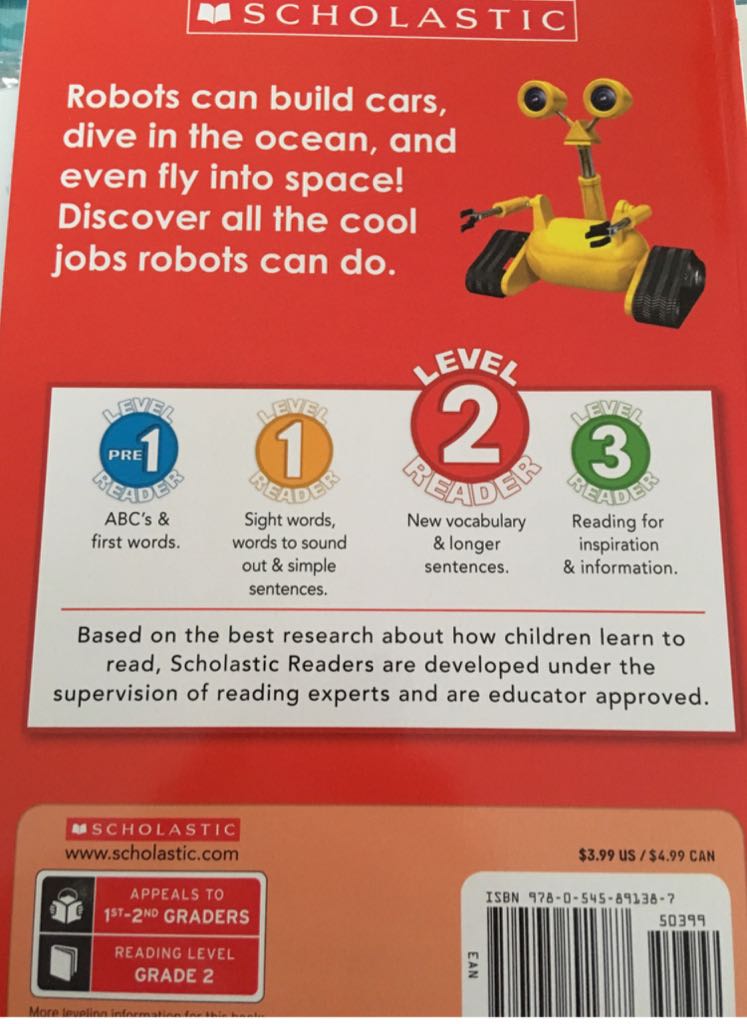 Robots - Kingfisher Young Knowledge (Scholastic Incorporated) book collectible [Barcode 9780545891387] - Main Image 2
