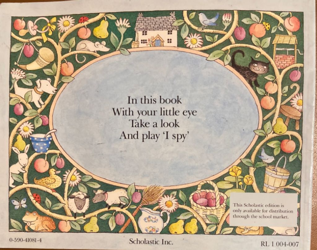 Each Peach Pear Plum - Janet & Allan Ahlberg (A Scholastic Press - Paperback) book collectible [Barcode 9780590410816] - Main Image 2