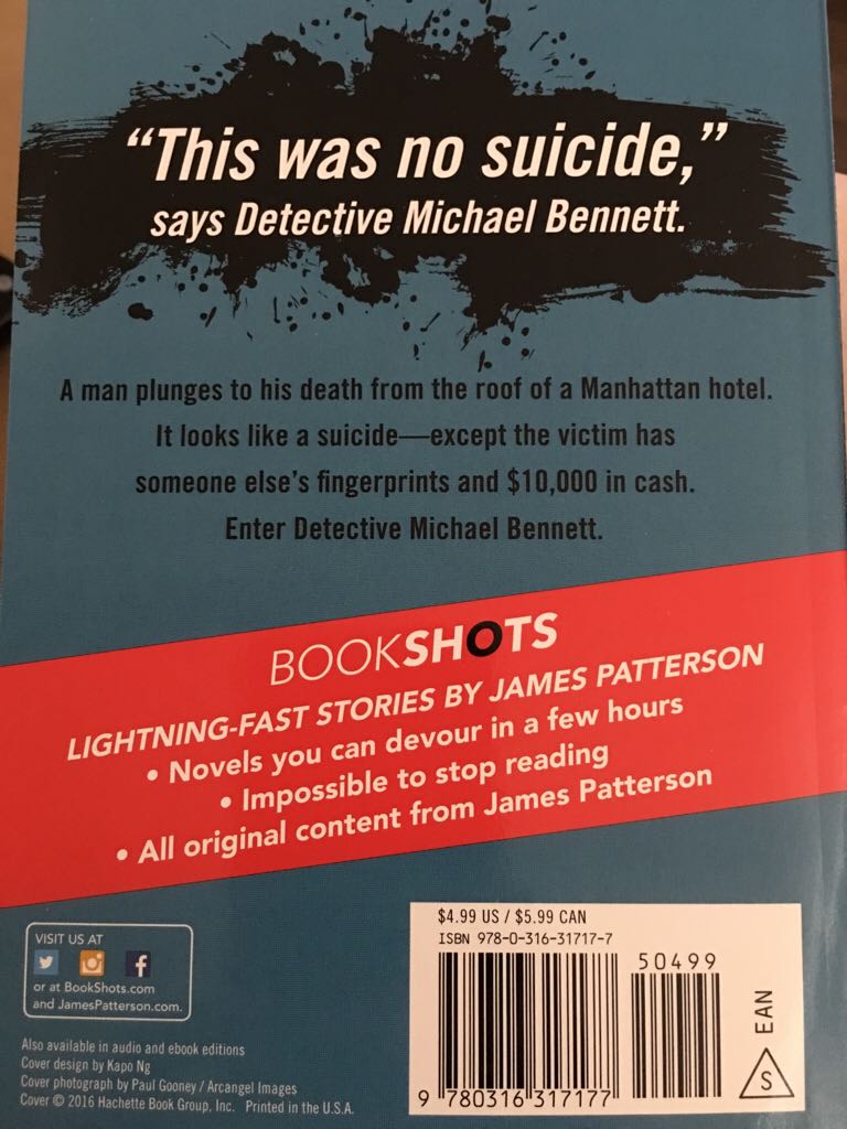 Bookshots: Chase - James Patterson (Little Brown - Paperback) book collectible [Barcode 9780316317177] - Main Image 2