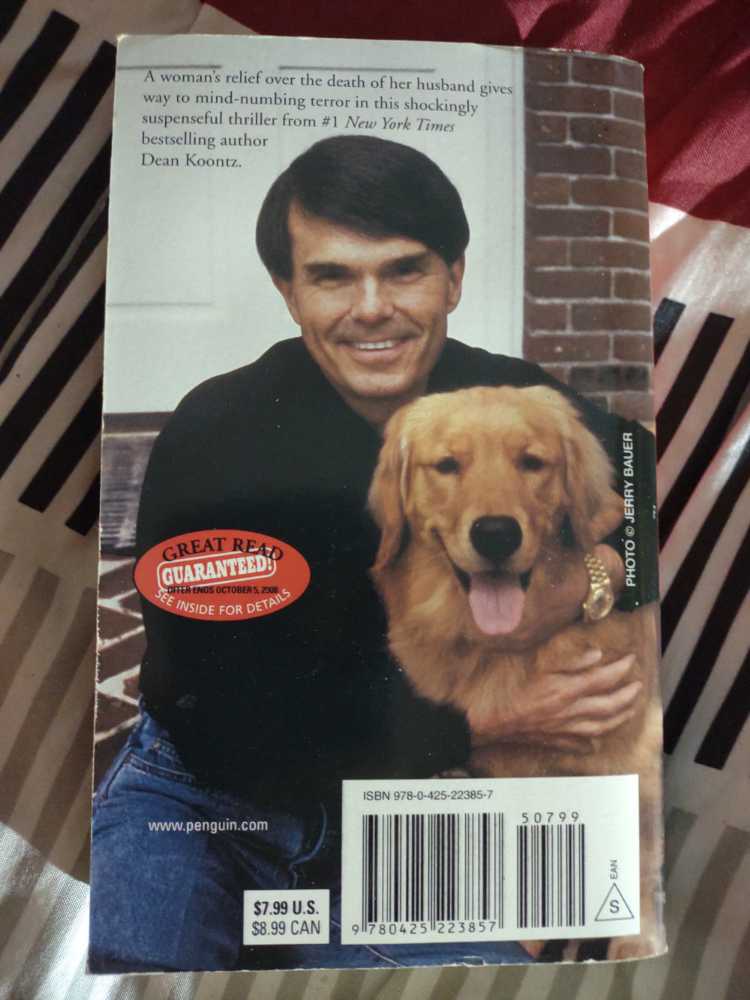 Shadowfires - Dean Koontz (Berkley - Paperback) book collectible [Barcode 9780425223857] - Main Image 2