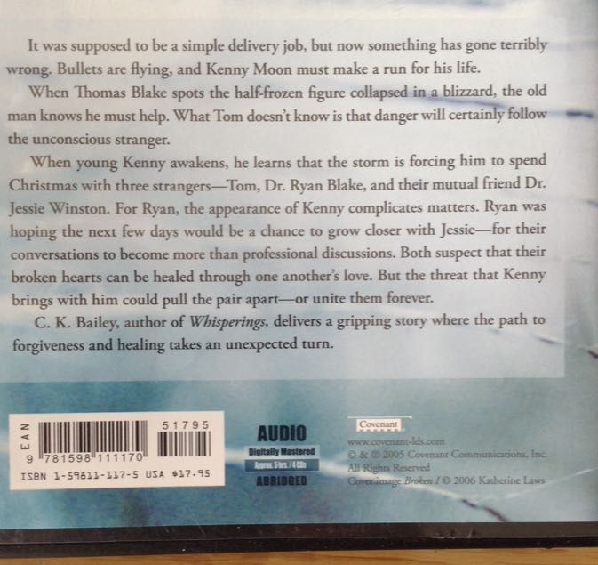 Shattered - Bailey C.K. book collectible - Main Image 2