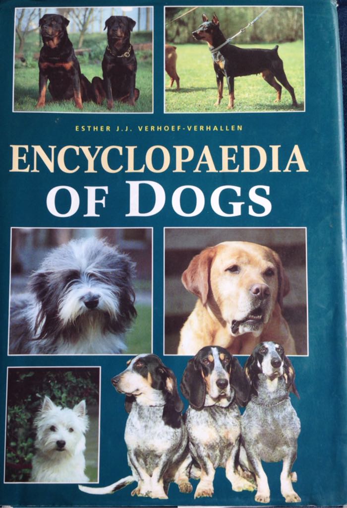 Encyclopedia Of Dogs - Esther J. J. Verhoef- Verhallen (Rebo Productions, - Hardcover) book collectible - Main Image 1