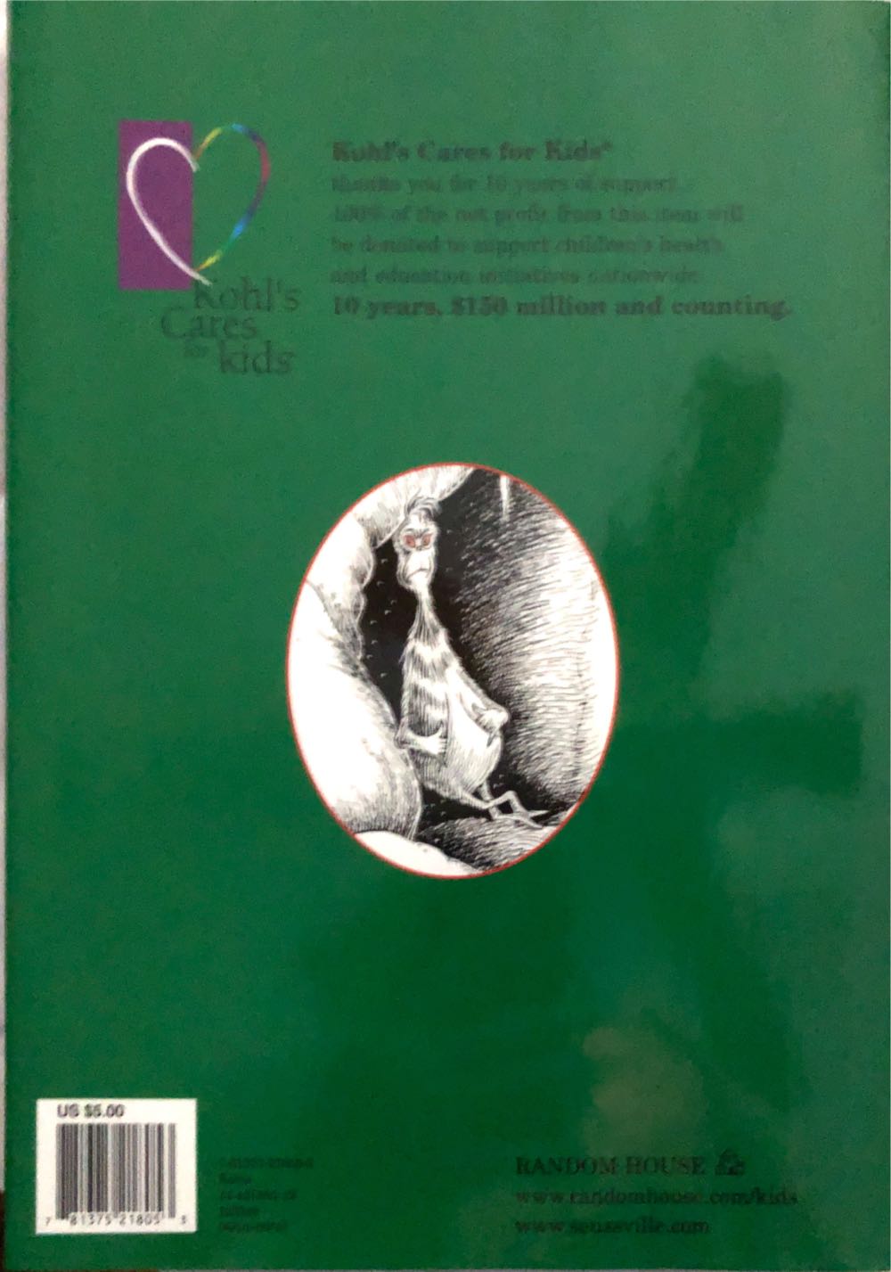 How the Grinch Stole Christmas - Dr. Seuss (Random House - Hardcover) book collectible [Barcode 9780375872174] - Main Image 2
