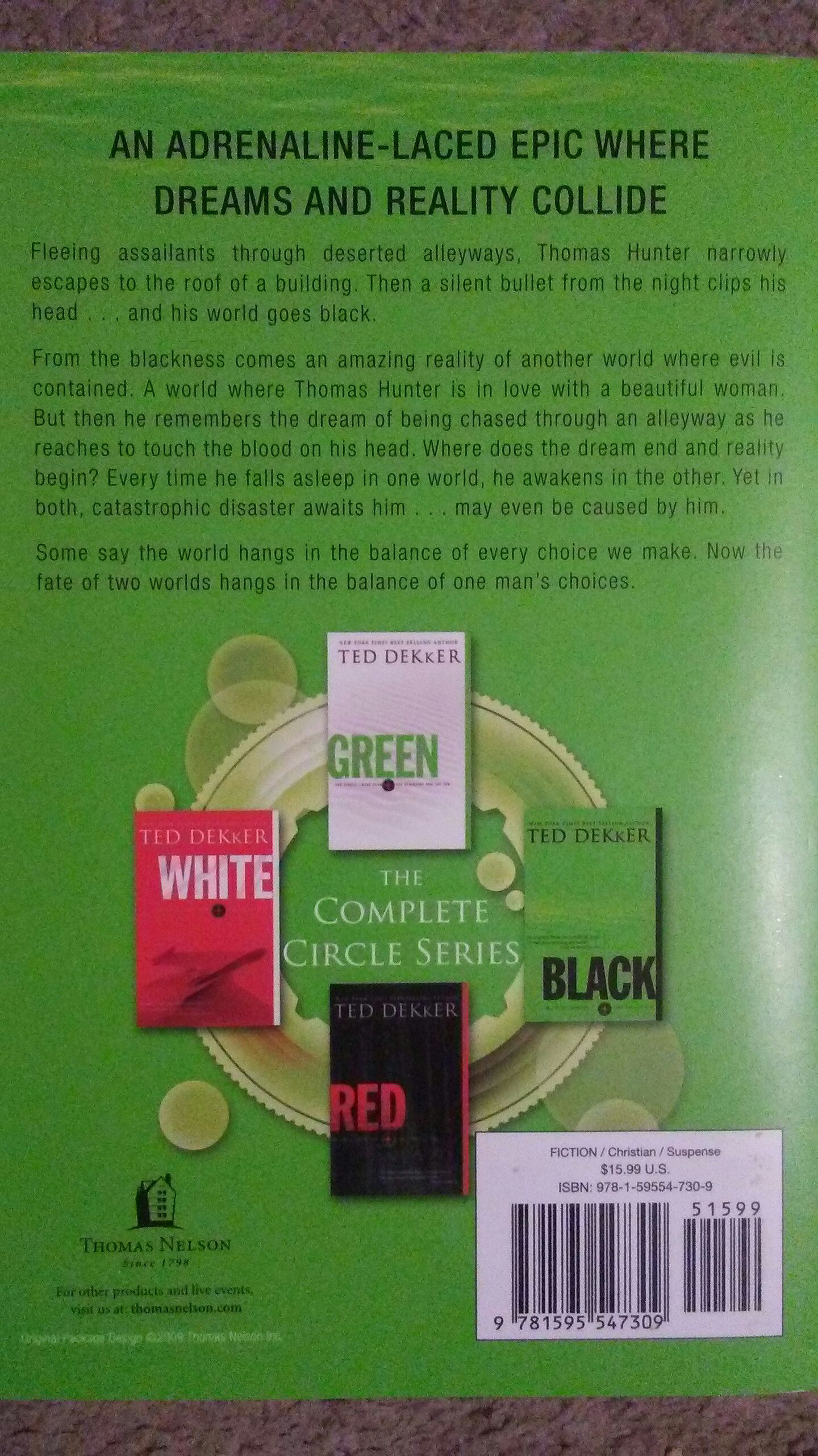 Black - Nancy Harris (Thomas Nelson - Paperback) book collectible - Main Image 2