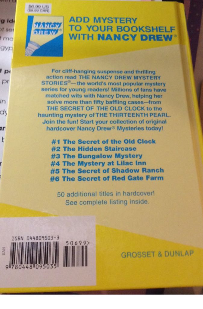 The Bungalow Mystery - Carolyn Keene (Hardcover) book collectible - Main Image 2
