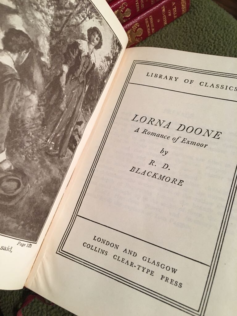 Lorna Doone - R. D. Blackmore (Collins Clear -Type Press, London And Glasgow) book collectible - Main Image 2