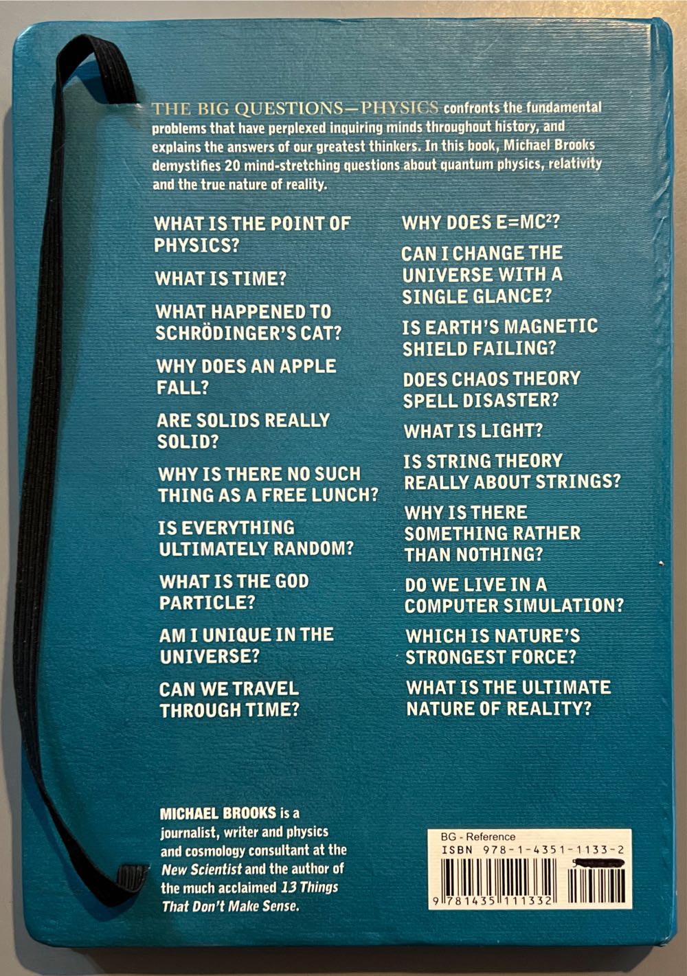 The Big Questions Physics - Michael Brooks (MetroBooks (NY) - Hardcover) book collectible [Barcode 9781849161466] - Main Image 2