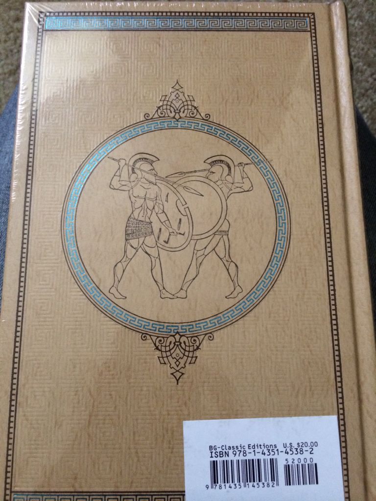 The Iliad And The Odyssey - Homer (Barnes & Noble, Inc - Calf-Binding) book collectible [Barcode 9781435145382] - Main Image 2