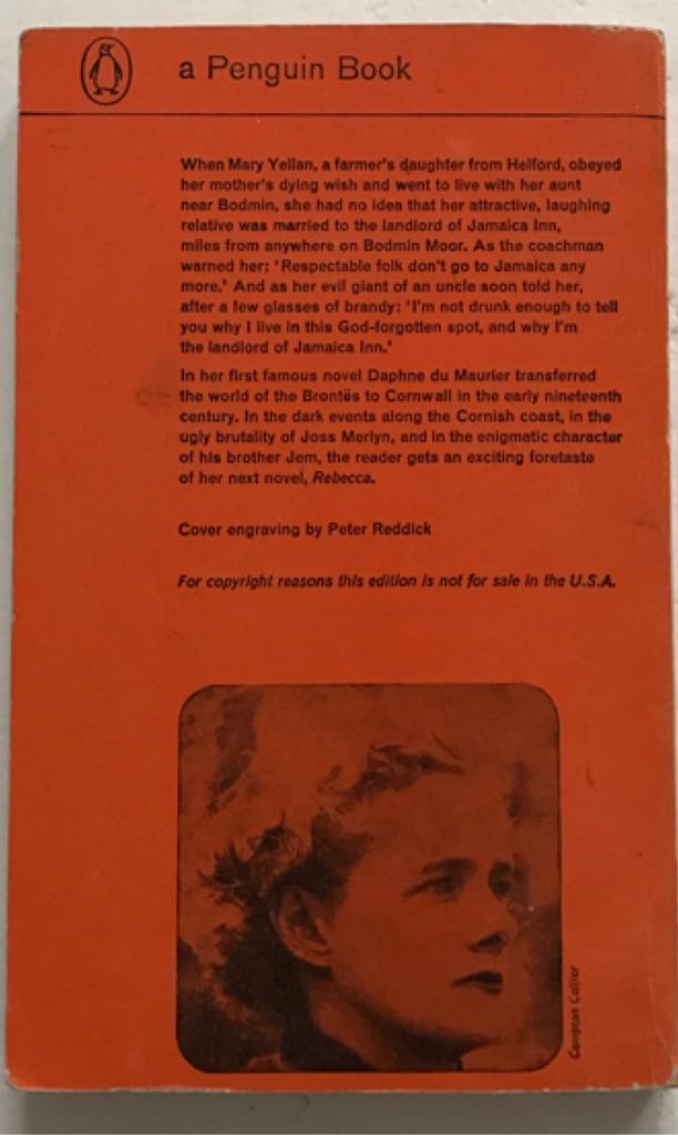 Jamaica Inn  book collectible - Main Image 2