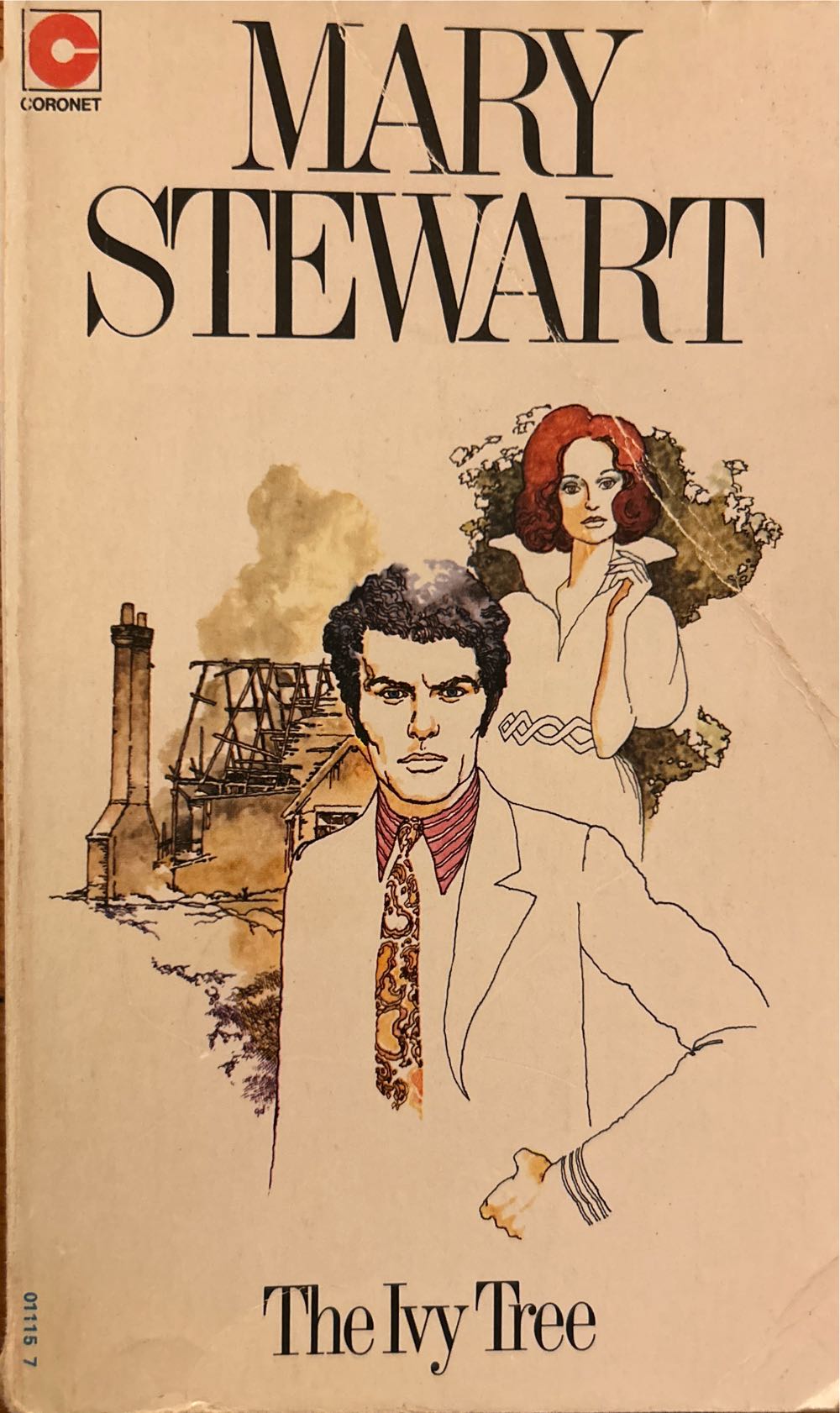 The Ivy Tree - Mary Stewart (Coronet Books / Hodder & Stoughton - Paperback) book collectible [Barcode 9780340011157] - Main Image 3