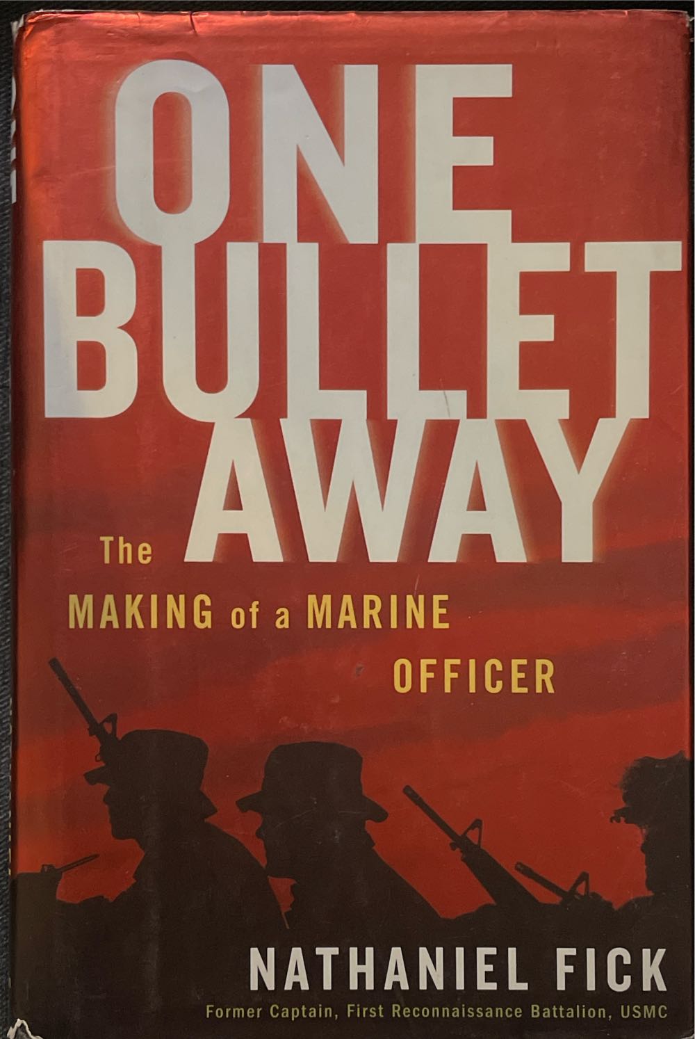 One Bullet Away - Nathaniel Fick (Houghtom Mifflin - Hardcover) book collectible [Barcode 9780618556137] - Main Image 2