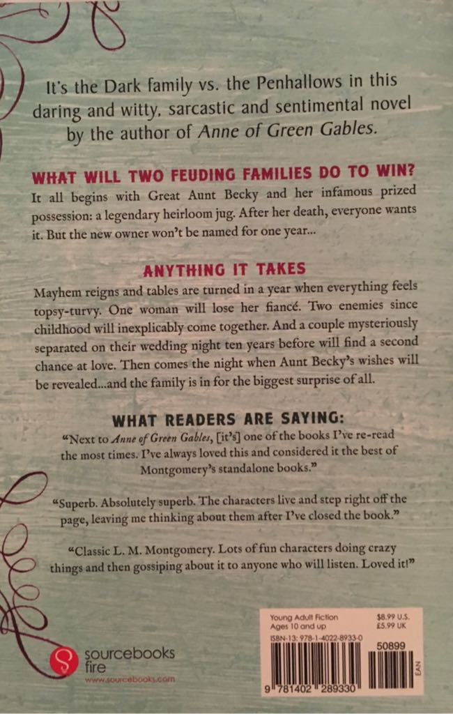 A Tangled Web - L.M. Montgomery (Sourcebooks Fire - Paperback) book collectible [Barcode 9781402289330] - Main Image 2