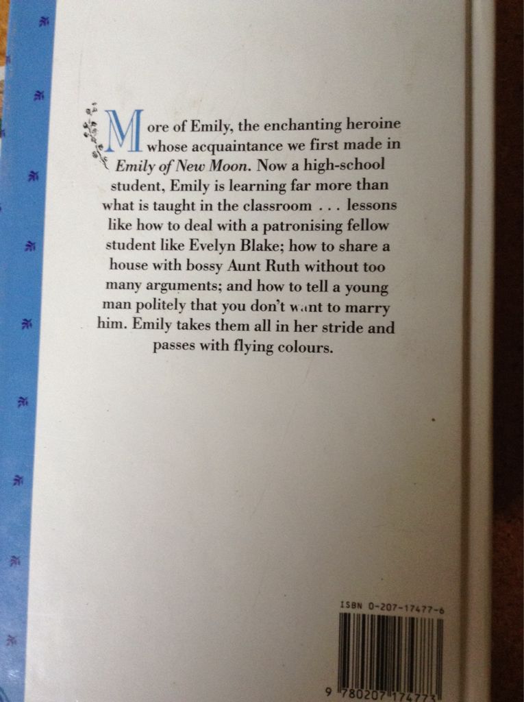 Emily Climbs - Lucy Maud Montgomery book collectible [Barcode 9780207174773] - Main Image 2