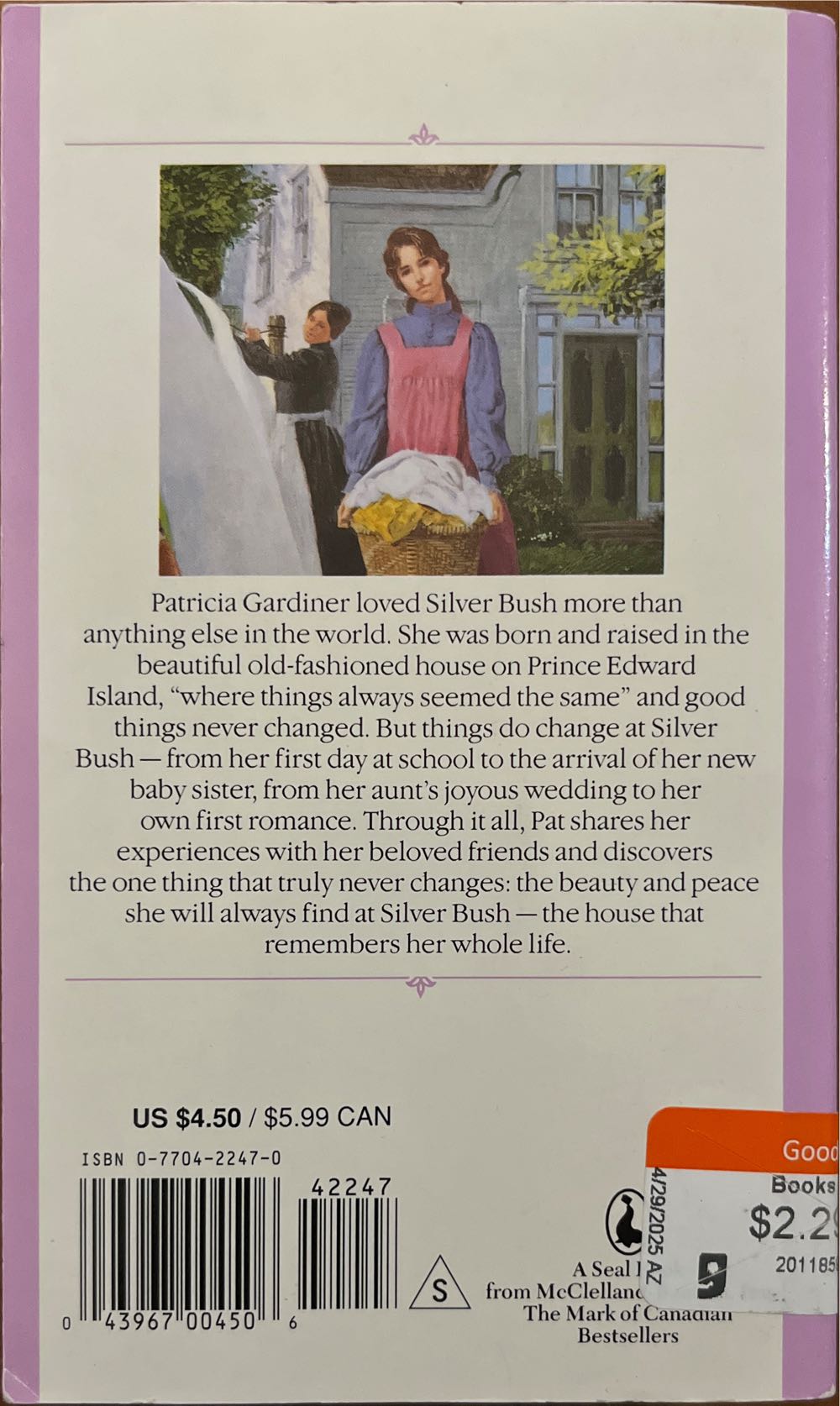 SB1: Pat of Silver Bush - L. M. Montgomery (Seal Books - Paperback) book collectible [Barcode 9780770422479] - Main Image 2